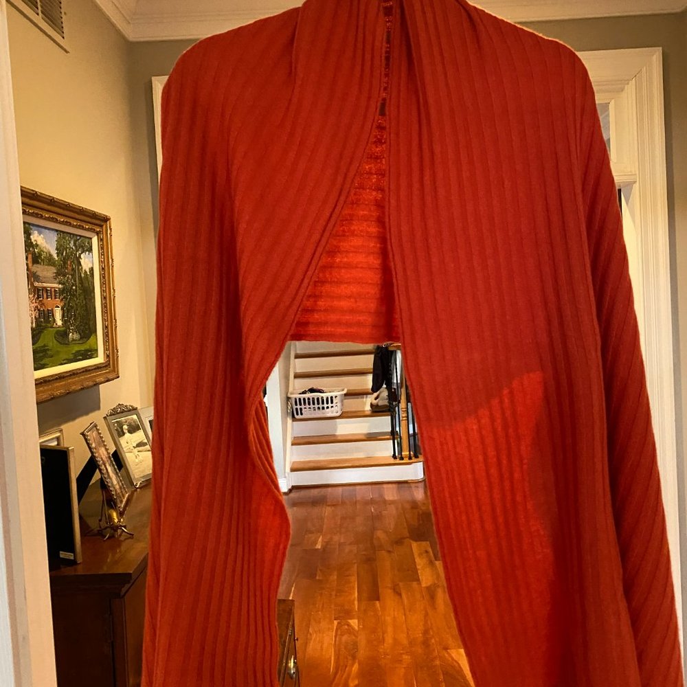 Meg Cohen Cashmere Stole Scarf *flaws, but still lots of life left.